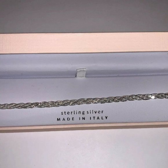 Mia Fiore Italy Sterling Silver Bracelet 7” New In Box - Picture 3 of 10